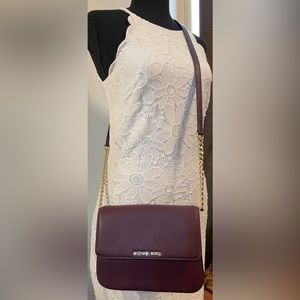 Michael Kors Clutch and Sling/Body Bag in Purple